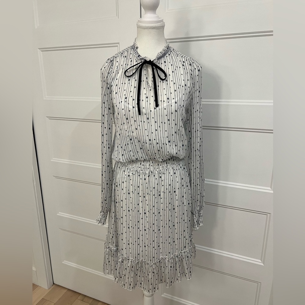 Dress with white slip